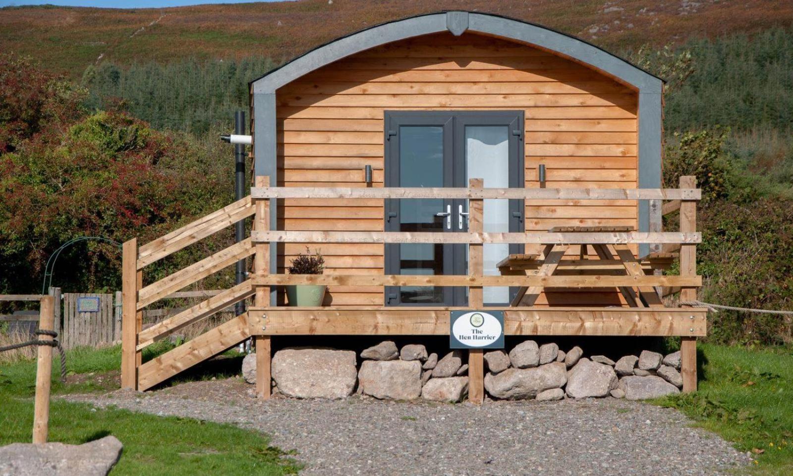 The Hen Harrier - 4 Person Luxury Glamping Cabin Hotell Dungarvan  Exteriör bild